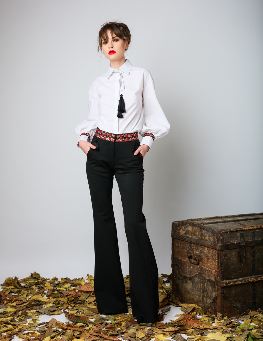 Pantaloni evazati Etno - MOJA