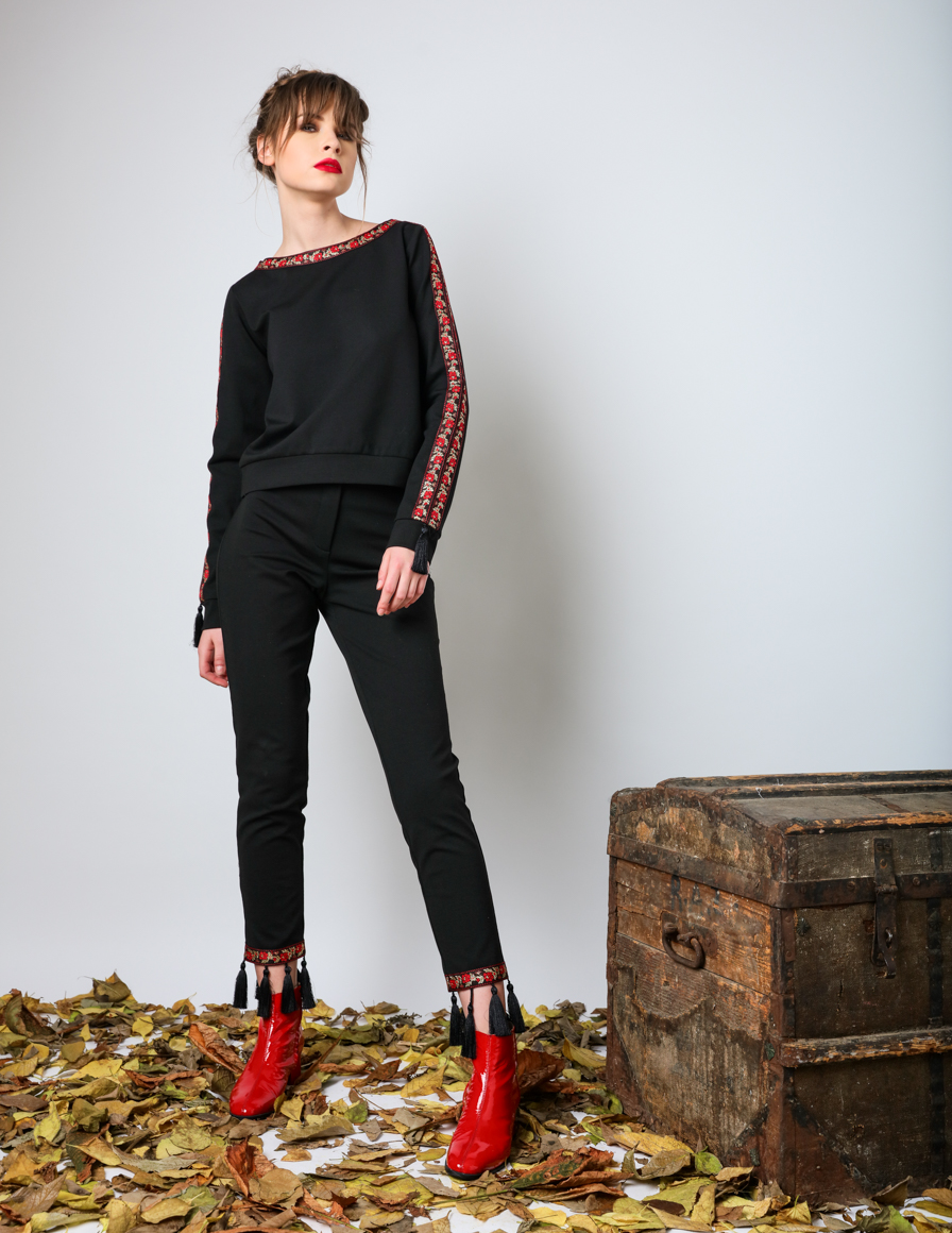Pantaloni skinny Etno - MOJA