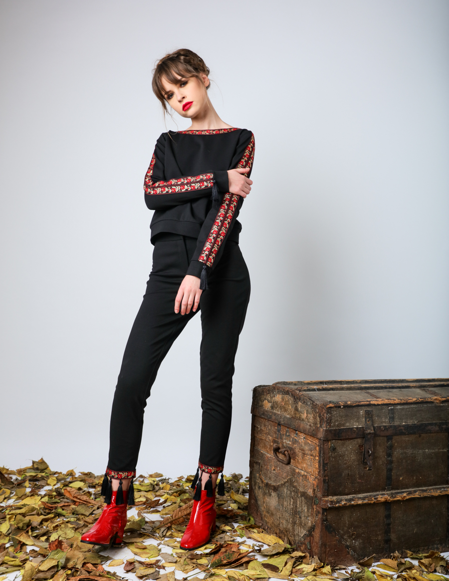 Pantaloni skinny Etno - MOJA