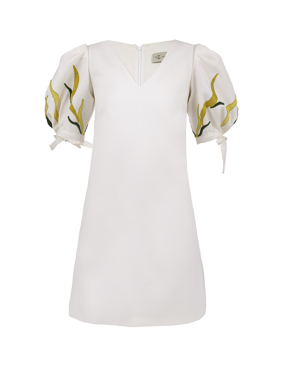 Rochie Ginger Ivoire White - Alina Cernatescu