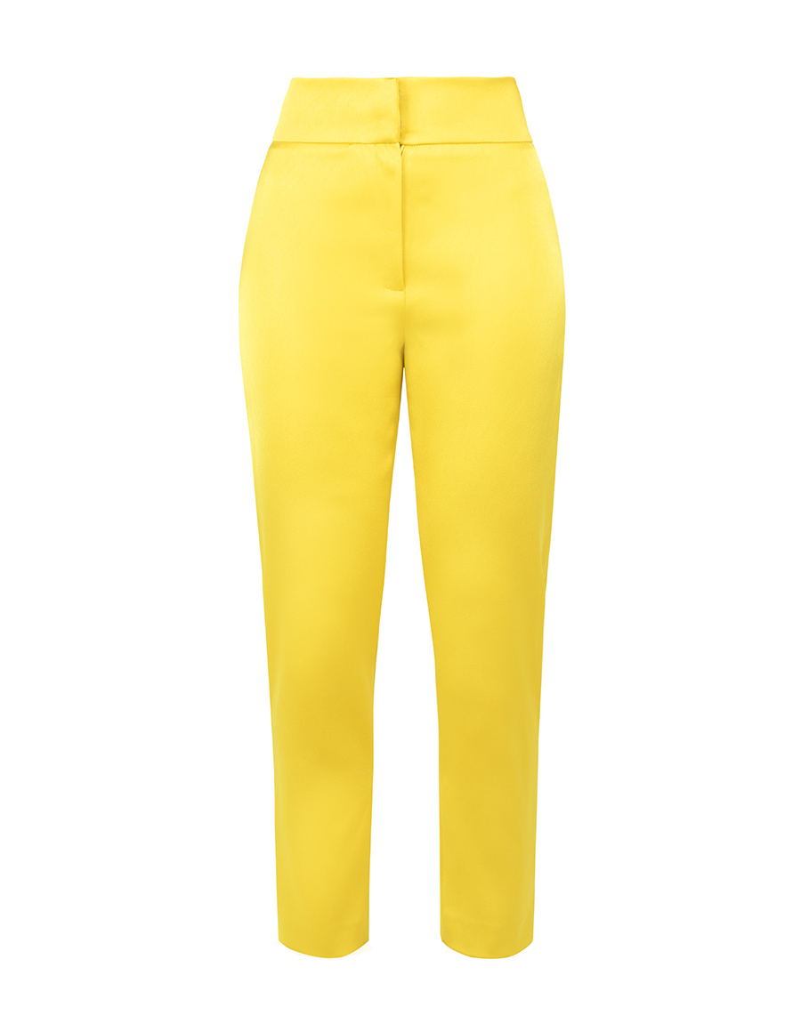 Pantaloni Sagrada Yellow – Alina Cernatescu