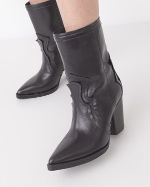 Ciocate din piele nappa neagra TELIA-1