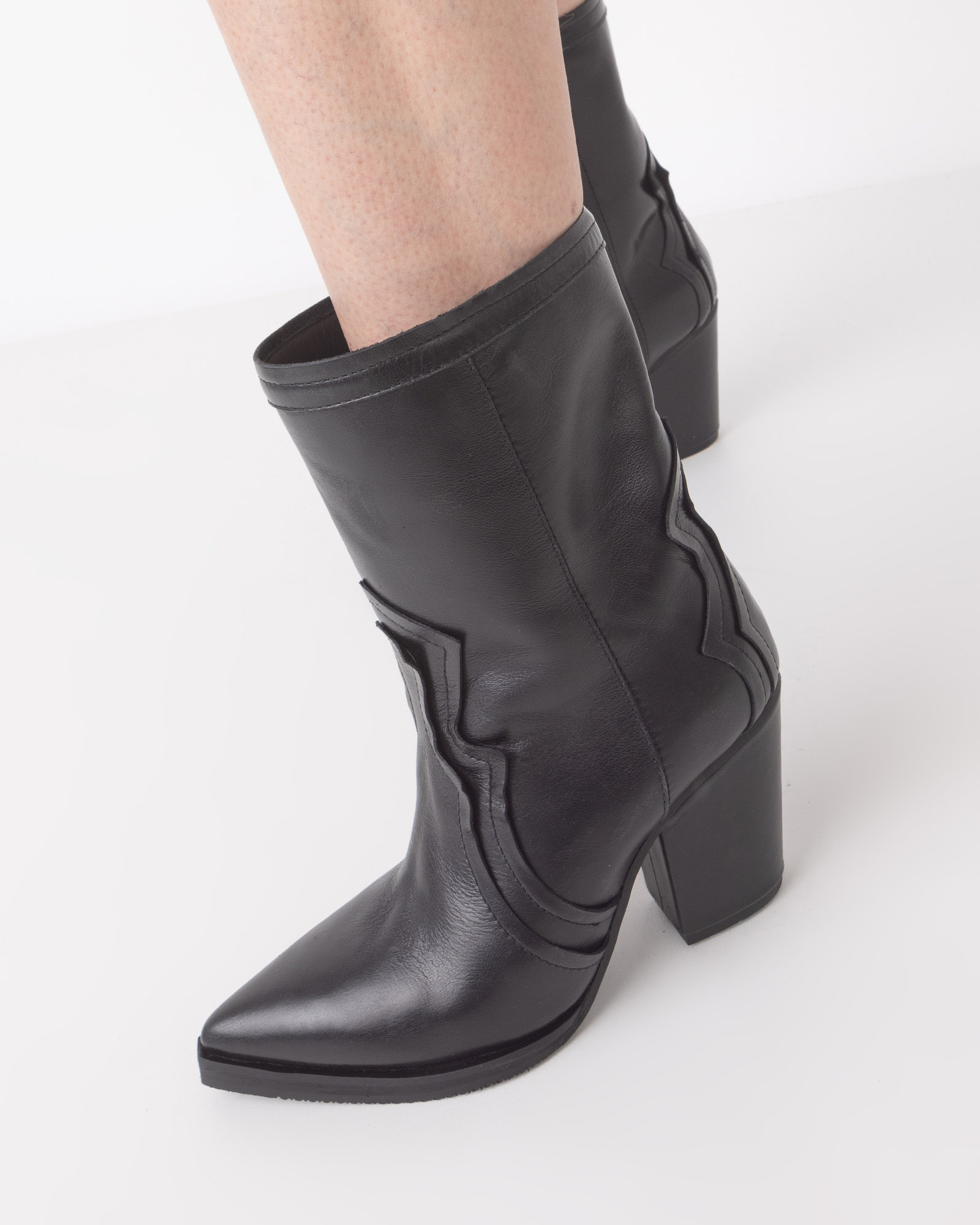 Ciocate din piele nappa neagra TELIA-2