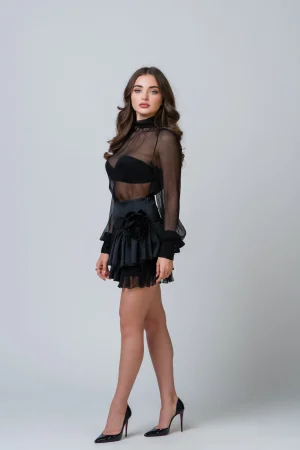 Bluza neagra Interlude-2