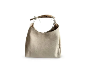 Mermaid Satchel Beige-3