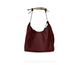 Mermaid Satchel Burgundy-3