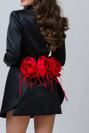 Rochie neagra Amora-3