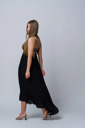 Rochie neagra Malena-2