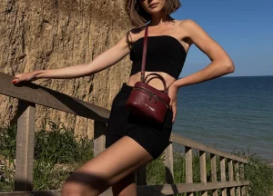 Vanity Bag Burgundy-5