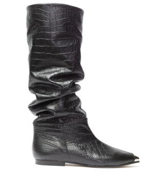 Cizme-din-piele-neagra-Ophis-5-argintiu