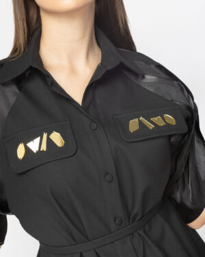 Rochie neagra Midas-5