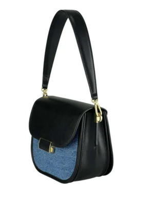 Geantă Gia Denim Black SS24-2
