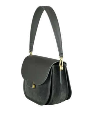 Geantă Gia Velour Dark Grey SS24-2