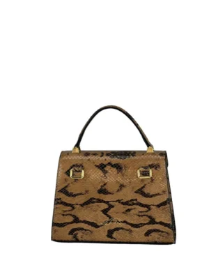 Geantă Gloria S Brown Snake SS24-4
