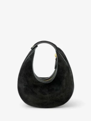 Geantă Paris M Velour Black-1
