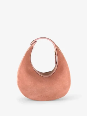 Geantă Paris M Velour Blush-1