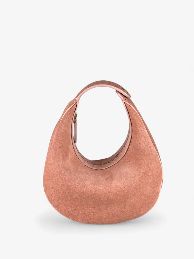 Geantă Paris M Velour Blush-3