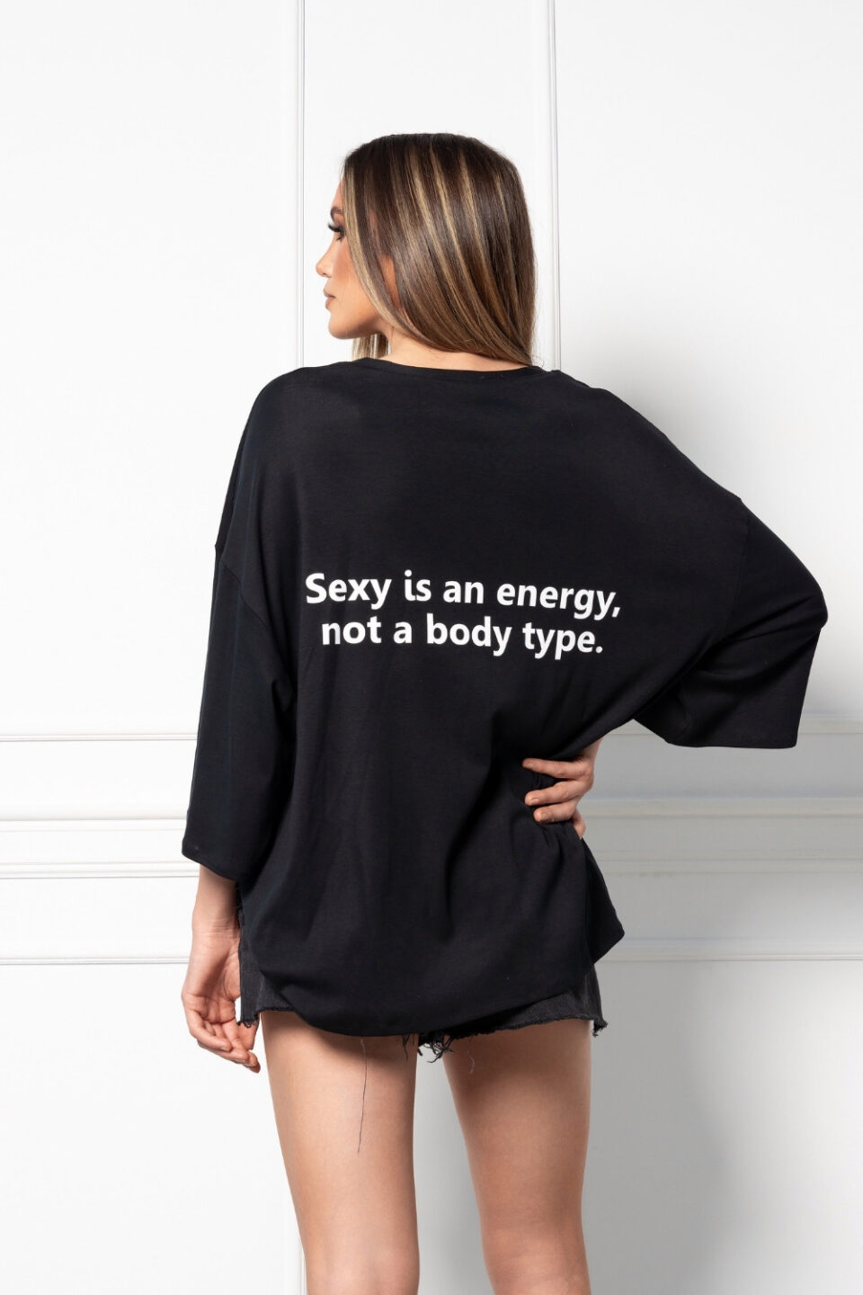 Tricou negru Energy