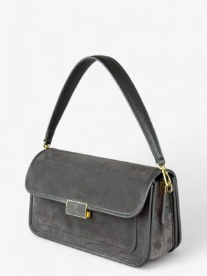 GEANTA BAGUETTE VELOUR COVEY CARESTA (4)