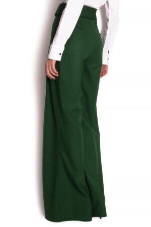 Pantalon evazat cu guler de camasa All day Collar spate