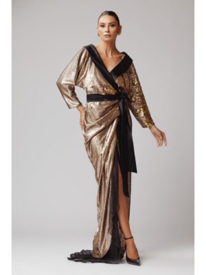 rochie-parte-peste-parte-lunga-cu-guler-sal-bronze-