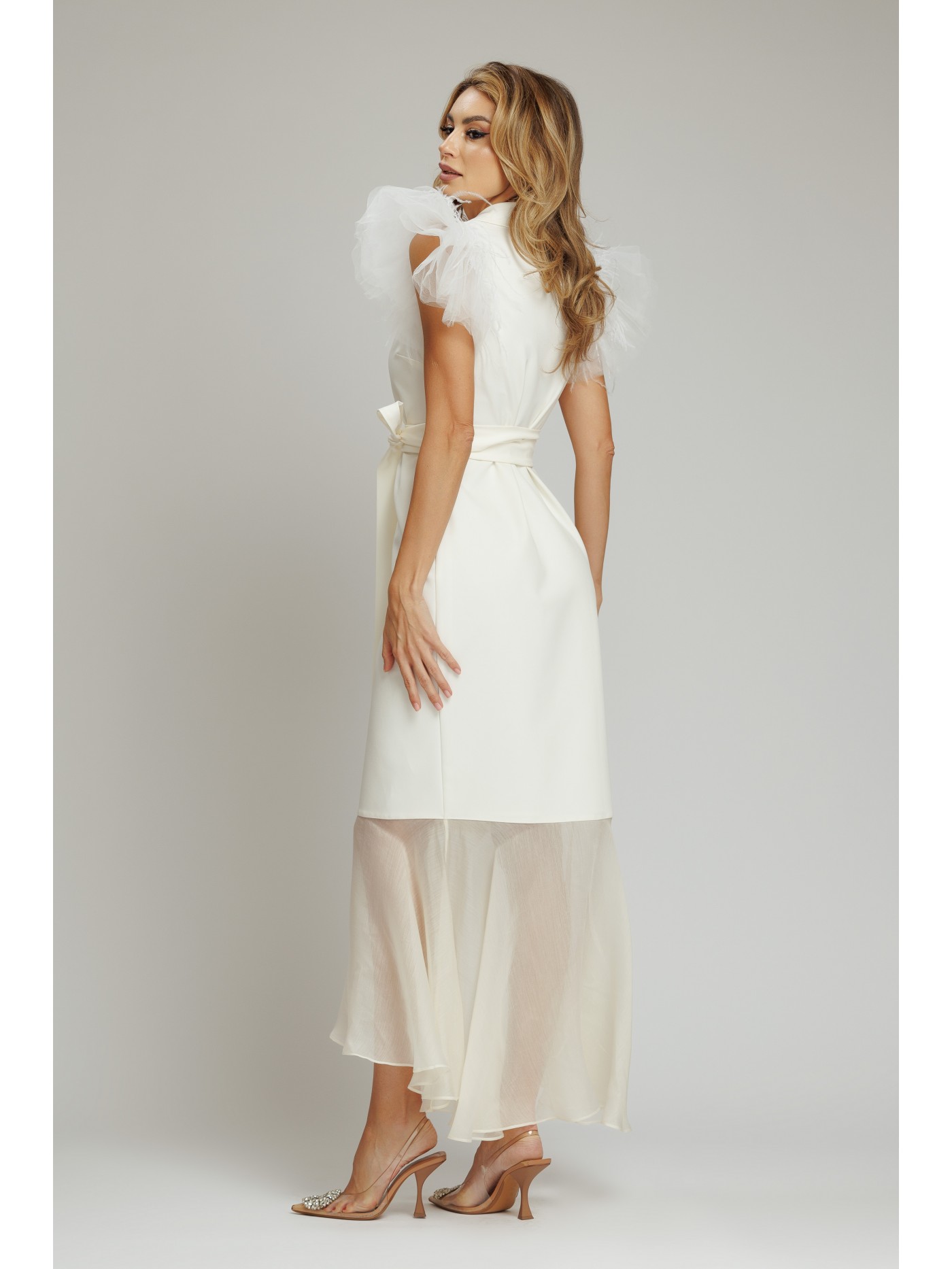 rochie-sacou-cu-tulle-si-pene-alb (1)
