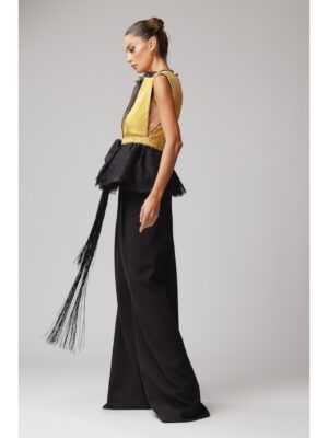 vesta-scurta-cu-tulle-si-paiete-galben (1)
