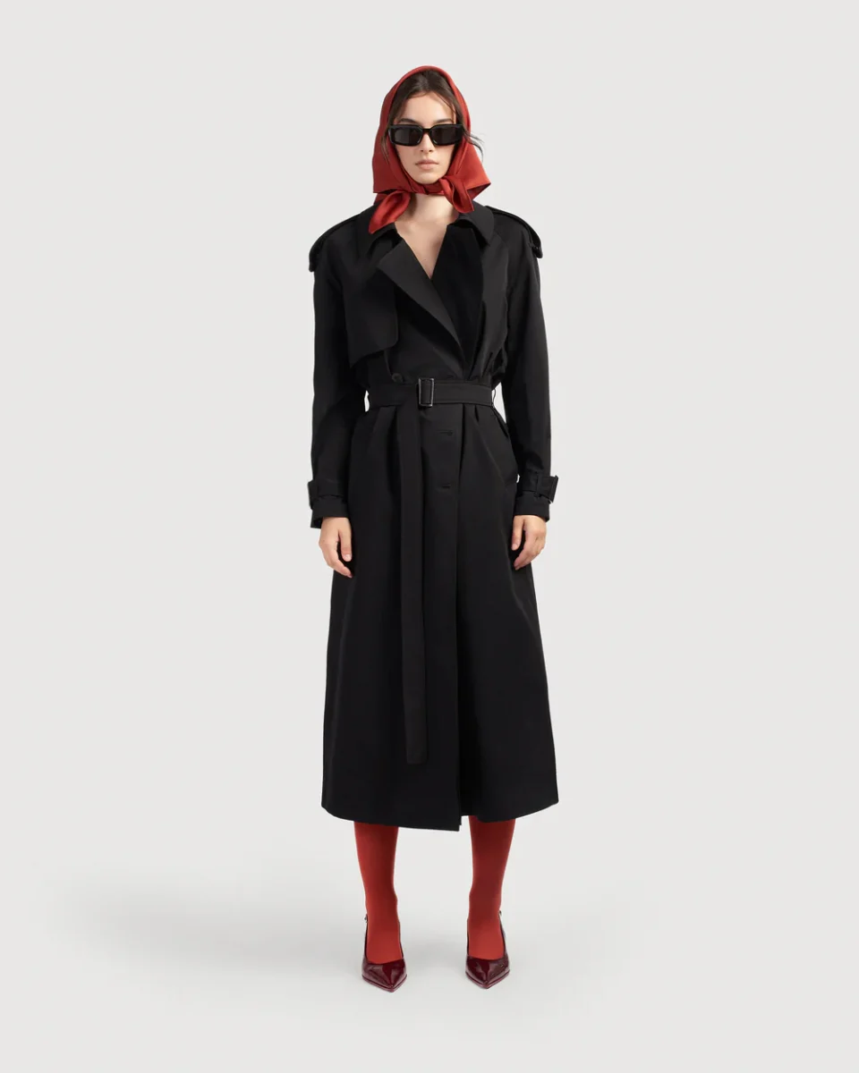 Trench-coat Haller Negru