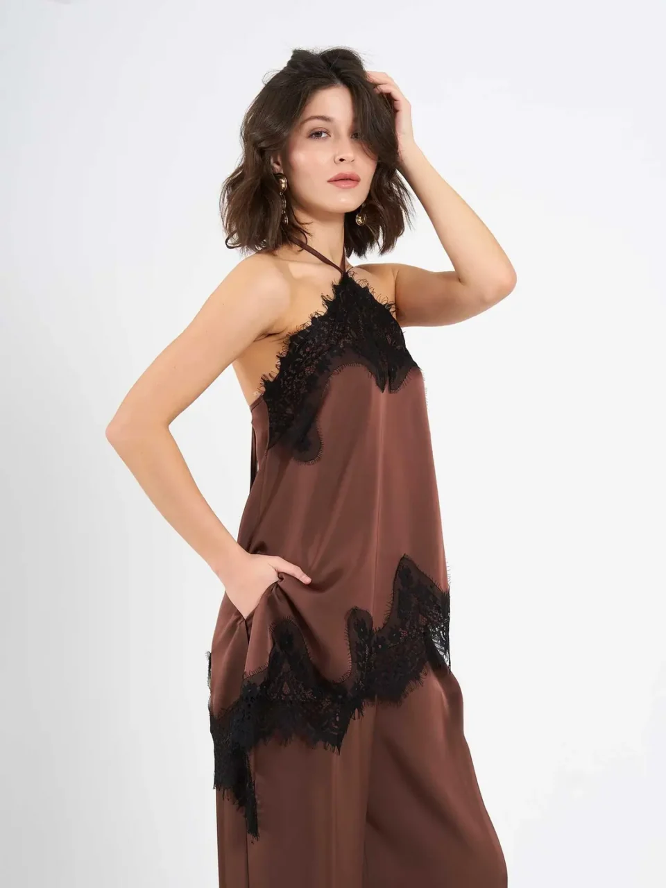 Set Maro Cu Dantela Salma