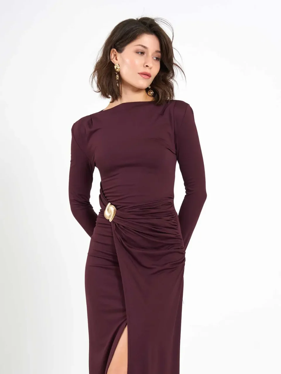 Rochie Burgundy Scarlett